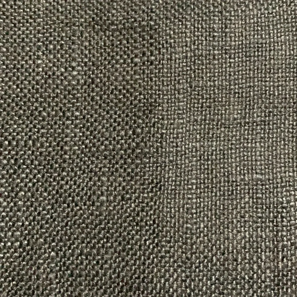 Anthropologie Luxe Linen Blend Woven Black 50x84 One Curtain Minimalist Boho